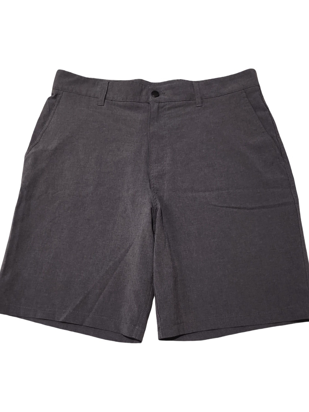 Panama Jack Men's Charcoal Flat-Front Shorts